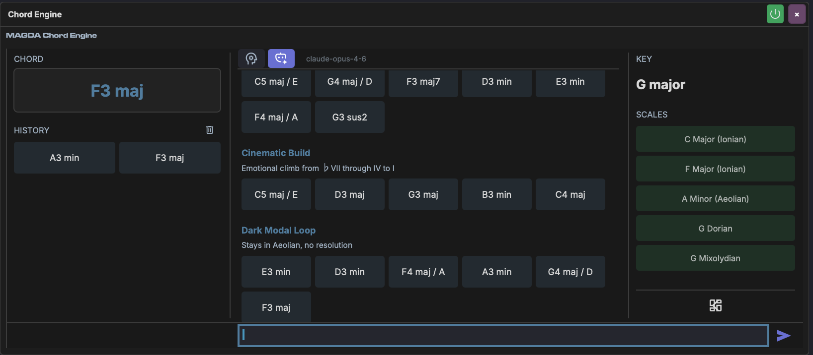 Chord Engine — AI Mode