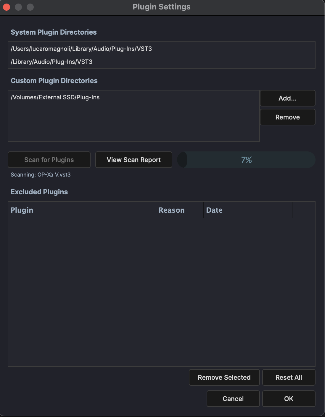 Plugin Settings