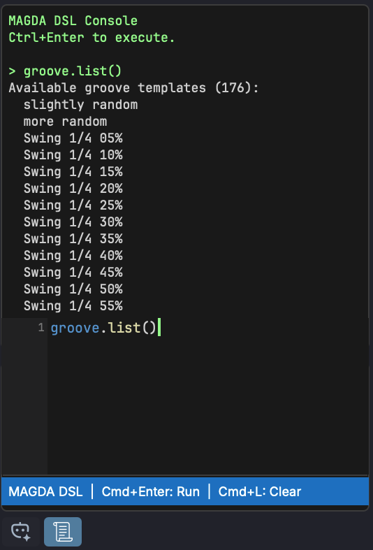 DSL Console